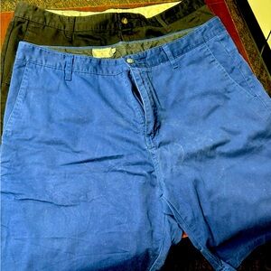 2 -Volcom Blue and Black Casual Shorts 38”